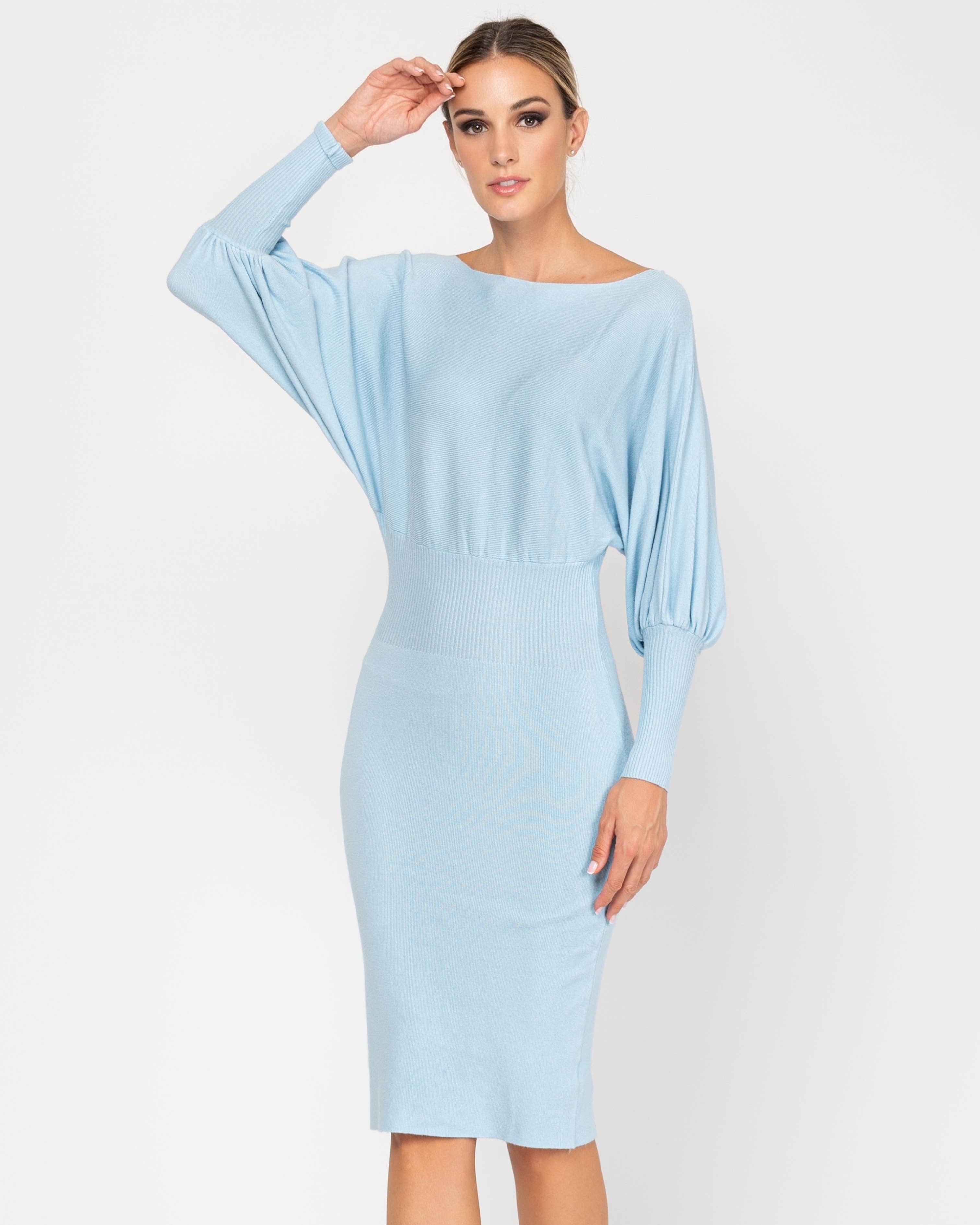 DRESS7366_BLUE